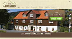 Desktop Screenshot of dammschenke.de